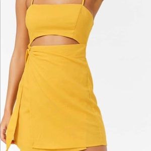 Forever 21 Wrap Cut Out Dress